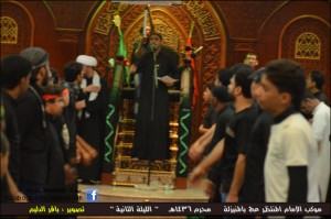 الليلة الثامنة محرم 1436هـ ” موكب الإمام المنتظر بالمنيزلة عج “