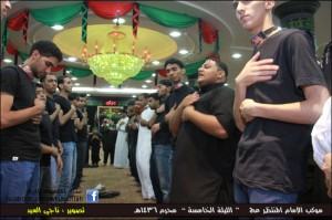 الليلة الخامسة محرم 1436هـ ” موكب الإمام المنتظر بالمنيزلة عج “