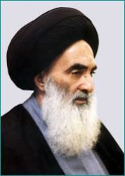 تعزية المرجع الاعلى سماحة السيد السيستاني برحيل شهداء الدالوة .