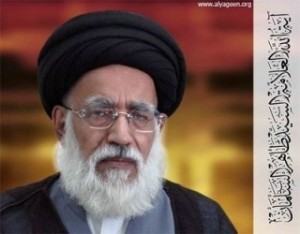 آية الله السيد طاهر يدخل المستشفى