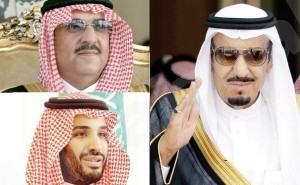 محمد بن نايف ولياً للعهد ومحمد بن سلمان ولياً لولي العهد