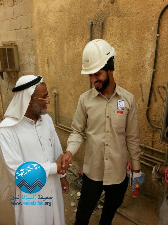 إعادة سفلتة طريق الهفوف المنيزلة