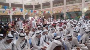 المعتصم بالله الابتدائية تحتفل بتخريج 87 طالبًا