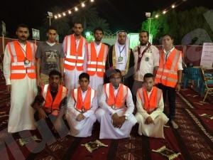 فريق التعاون بالمنيزلة يشارك مهرجان الزواج الجماعي  بالساباط