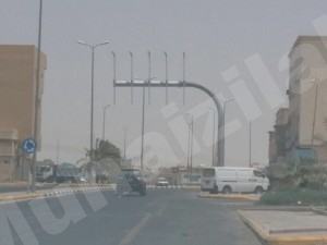لوحة إرشادية جديدة بالمنيزلة