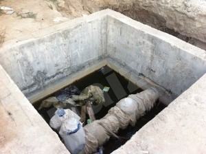 حُفر خطيرة تهدد المارة
