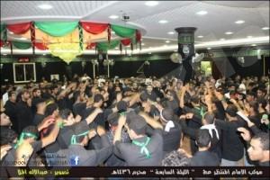 دعوة للمشاركة : ليلة الجمعة 2 محرم يبدأ موكب الامام المنتظر (ع) العزاء