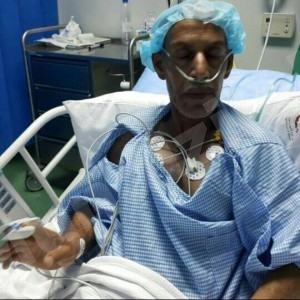 الأخ خليفة يجري عملية بالرئتين