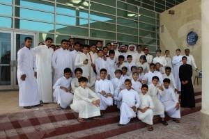 مدرسة أبي الدرداء المتوسطة تزور مركز الأمير سلطان بن عبد العزيز ( سايتك)