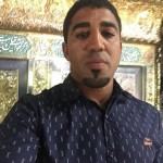 أبوإلياس يبتهج فرحاً بمولودته الجديدة