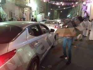 #المنيزلة .. الأهالي يحيون ”الناصفة“ ذكرى ميلاد الإمام المهدي ”شاهد الصور“