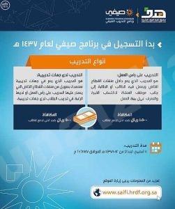 “هدف” يعلن عن بدء تسجيل الطلاب والطالبات في برنامج التدريب الصيفي في المنشآت