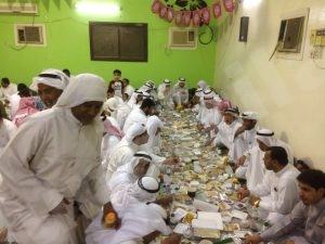 إقامة مائدة كريم أهل البيت بمضيف الإمام الحسين ( ع )