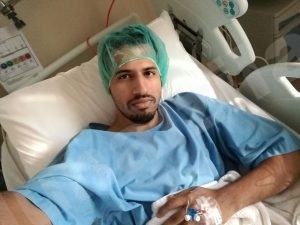 أحمد الجعفر يُجري عملية جراحية