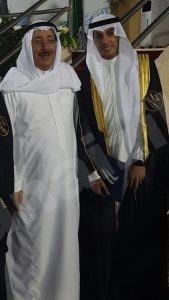 جامعة الدمام تكرم الدليم خريجاً بمرتبة الشرف