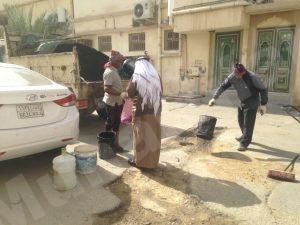 ​مصلحة المياه تباشر سفلتة بعض الحفريات  .. والبعض الاخر مجهول
