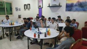 المتألق منتظر الاحمد يبدع في دورة ( للتفوق خطوات )