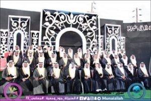 بالصور : المنيزلة تحتفل بزفاف 38 عريسًا في مهرجان 24