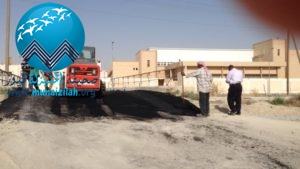 صيانة جسر المزارع الجنوبي بالمنيزلة