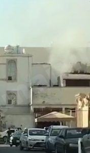 من جديد حريق في أحد منازل المنيزلة