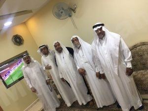 رئيس لجنة الإبداع يزور رئيس اللجنة الاهلية 