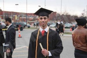 محمد الأحمد خريجاً من جامعة واتشيتا الأمريكية