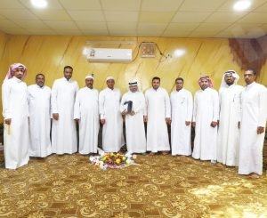 إدارة المهرجان في ضيافة الحاج محمد البراهيم