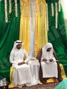 الخليفة يعقد قرانه