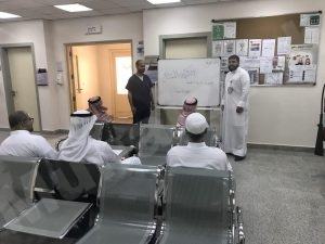 بالصور: مركز صحي المنيزلة يقيم الندوة الصحية مبادرة” تعزيز الصحة والتمكين المجتمعي “