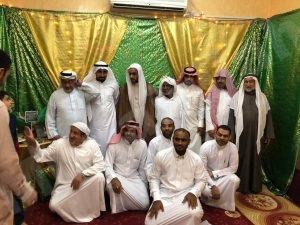 الخليفة يعقد قرانه على كريمة عبدالله العبدالله