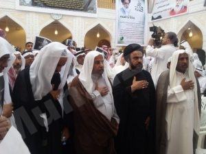 وفد من أهالي المنيزلة يقدمون التعازي لأسرة آل سلمان
