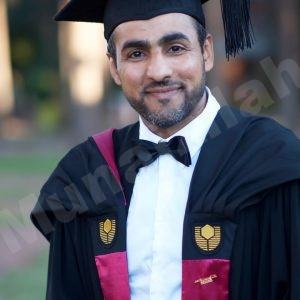 “المبارك” يتحصل على درجة البكالوريوس من استراليا