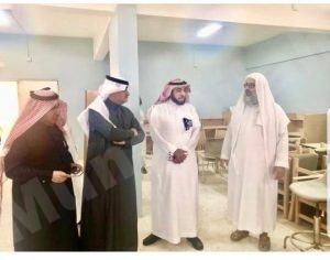 مساعد المدير العام  لتعليم الأحساء للخدمات المساندة يتفقد مبنى متوسطة أبي الدرداء بالمنيزلة