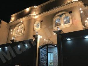“معاريس” #جماعي _26 يحتفلون بتركيب الإنارات على منازلهم