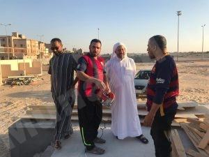 بالصور : وجهاء وأعيان وأعضاء المجلس الاشرافي في زيارة تفقدية لأرض المهرجان #جماعي_26