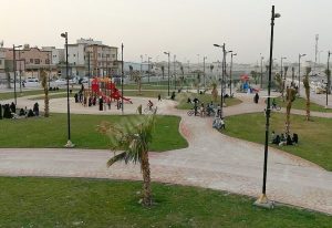 استكمال أعمال الصيانة بحديقة المنيزلة