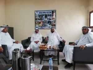 اللجنة الاهلية تزور مدرسة ابى الدرداء المتوسطة بالمنيزلة للاطلاع على أوضاعها