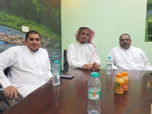 رياضيون يجتمعون لتأسيس فريق للمخضرمين بالمنيزلة 