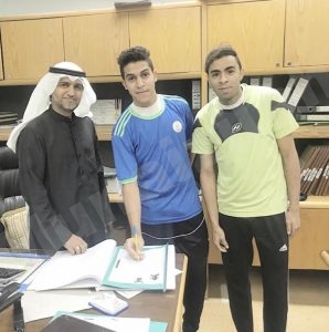 الأحمد يوقع عقد مع “نادي العمران” 