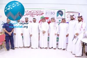 152 متبرعًا في اليوم الأول لحملة التبرع بالدم 19 بالمنيزلة