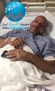 فؤاد المسيليم على السرير الأبيض