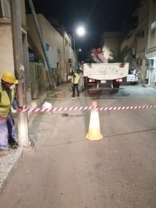 مصلحة المياة بالعمران تتجاوب سريعا مع ما نشرته الصحيفة لخبر : ( أرواح المارة يهددها عامود الصرف الصحي)