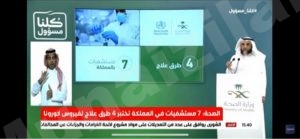 “وكيل مساعد الصحة الوقائية”: 7 مستشفيات في السعودية تختبر 4 طرق لعلاج كورونا
