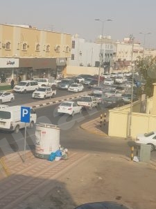 بالصور : المنيزلة قبل بداية الحظر الكلي بساعات