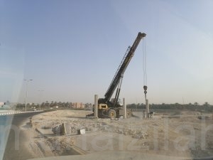 استكمال أعمال تسوير مقبرة المنيزلة الجنوبية