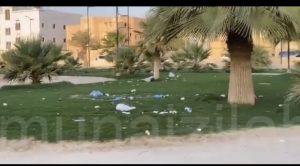 فيديو : رغم النداءات منظر يتكرر بحديقة المنيزلة