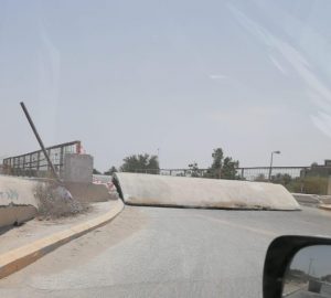 جسر المنيزلة الزراعي الجنوبي مغلق للصيانة