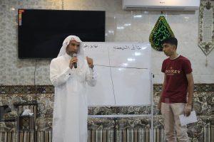 بالصور : الخطيب أبو نزار يقدم برنامج “مشتاق لمحرم” لمنسوبي فريق التعاون