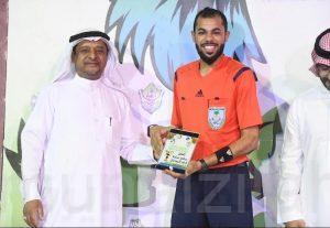 “الدليم” أفضل حكم في بطولة نادي الفضل الرمضانية لعام 1443هـ