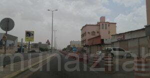 كشط وإعادة سفلتة طريق الأمير محمد بن عبدالعزيز بالمنيزلة